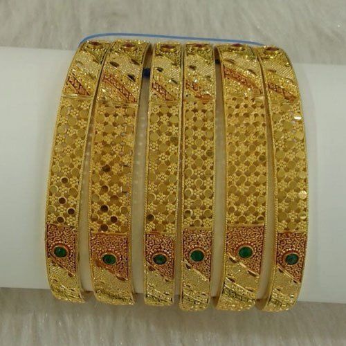 Wedding Wear Designer Gold Plated Artificial Bangles