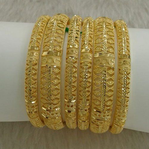 Wedding Wear Gold Plated Artificial Bangles