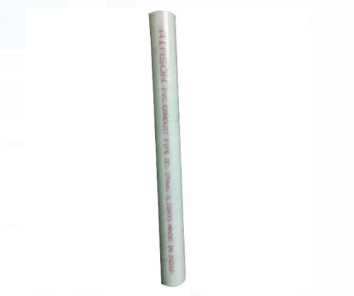 White Pvc Size 25Mm And Thickness 2Mm Round Shape Conduit Pipe For Electrical Thickness: 2 Millimeter (Mm)