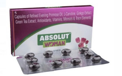 Capsules Of Refined Evening Primrose Oil, L-Carnitine, Antioxidants, Vitamins, Minerals  Shelf Life: 12 Months