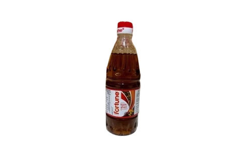 1 Liter Fortune Kachchi Ghani Mustard Oil, Packaging Type: Plastic Bottle