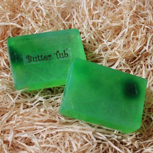 100% Pure Green Ovel Shape Skin Friendly And Glowing Free From Parabens Aloe Vera Soap Ingredients: Herbal