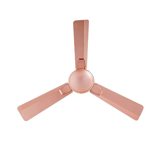 Peach Aluminium Blade Material 50 Watt Power 220 Volt Bajaj Ceiling Fan For Home Blade Diameter: 600 Millimeter (Mm)