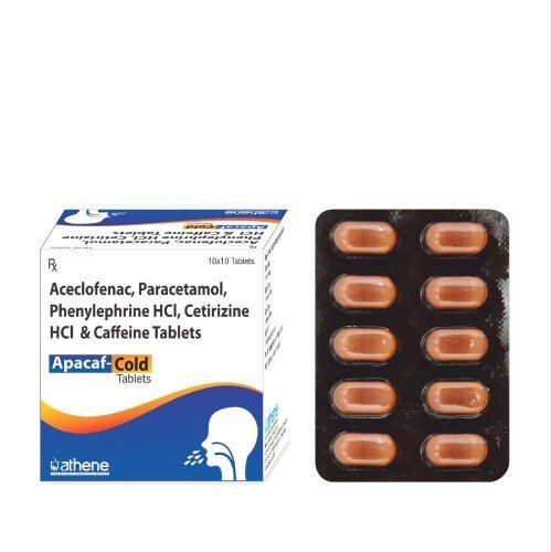 Cetirizine Hci And Caffeine Apacaf-Cold Tablets  Efficacy: Promote Nutrition