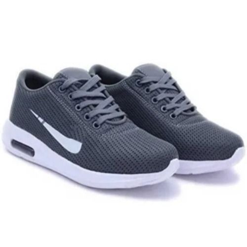 Gray Colored Sports Fashion Casual Wear Lightweight And Comfortable Men'S Shoes 