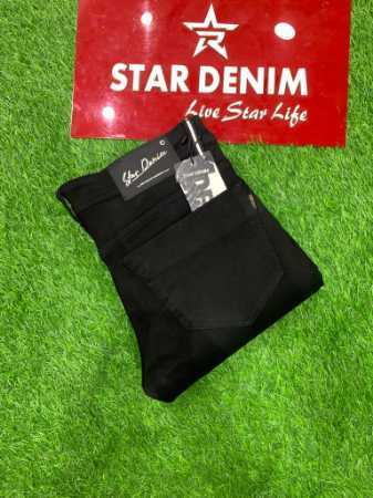 Mens Washed Straight Relaxed Black Denim Jeans For Casual Wear Age Group: >16 Years