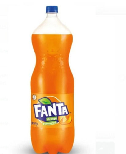 Beverage Pack Of 2 Litre Size Plastic Bottle 0% Alcohol Orange Flavoured Fanta Cold Drink