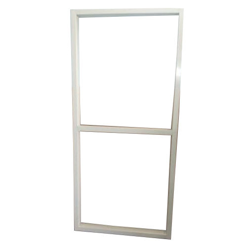 White Silver Aluminium Door Frame