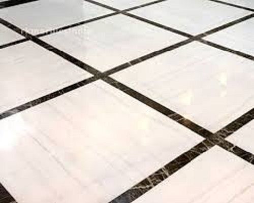 White Heat Resistant Floor Tiles For Home And Hotel