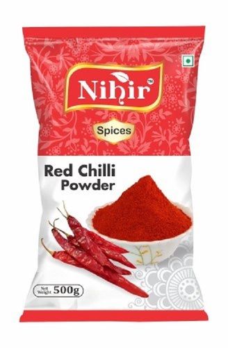 100 Percent Pure And Organic Dried Raw Red Chilli Powder, Pack Size 500 Gm Grade: Spices