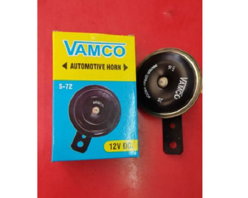 Iron Body Round Shaped Vamco Automotive Horn Used For Two Wheeler, 12 V Warranty: No