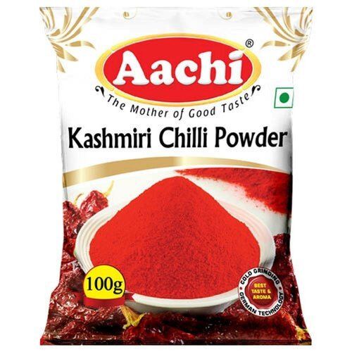 Aromatic And Flavourful Indian Origin Naturally Grown Spice Aachi Kashmiri Fresh Red Chili Powder  Grade: A