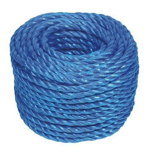 Blue Color Strong Plastic Rope For Industrial Use