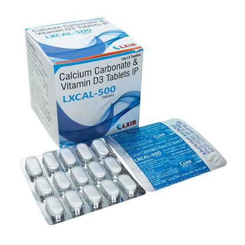 Calcium Carbonate And Vitamin D3 Tablets Shelf Life 1 Years At Best Price In Villupuram Green