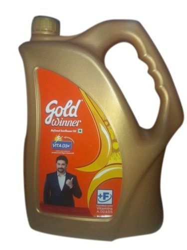 Healthy Flavorful Yellow Low Cholesterol Gold Winner Refined Sunflower Oil