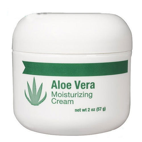 Natural White Color Used For Smooth And Protect Skin Aloe Vera Moisturizing Cold Cream
