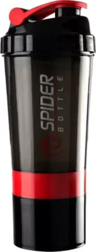 Pack Of 500 Ml Capacity Leak Proof And Bpa Free Red And Black Shaker Bottle