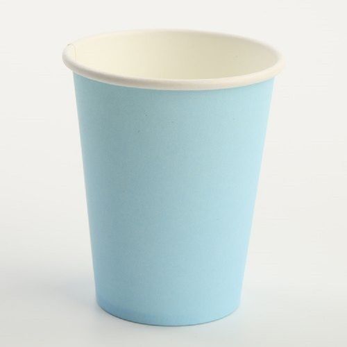  प्लेन स्काई ब्लू लाइट वेट डिस्पोजेबल पर्यावरण अनुकूल पेपर कप 