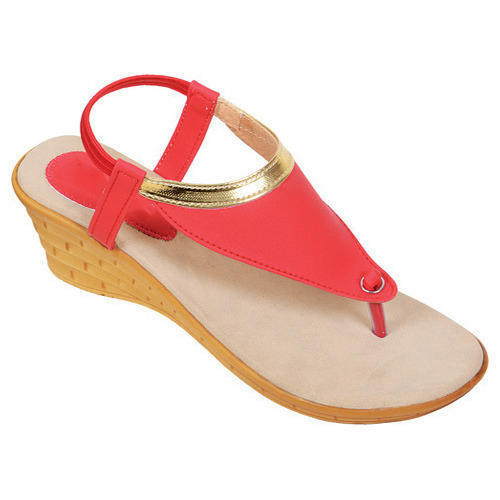 Polymer Casual Colorful Ladies Sandal, Size: 7 & 8