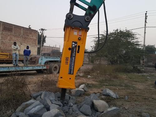 Salasar Impex Hydraulic Rock Breaker For Excavators, Model: SB-81