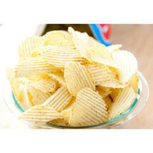 Tasty and Crispy Salty Potato Chips