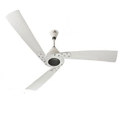 White And Black Aluminium 320 Rpm Speed 3 Blade Bajaj Ceiling Fan