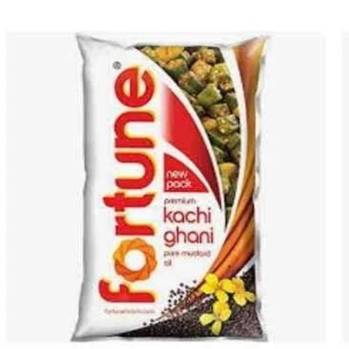 1 Liter Packaging Size Fortune Kachi Ghani Mustard Oil For Cooking