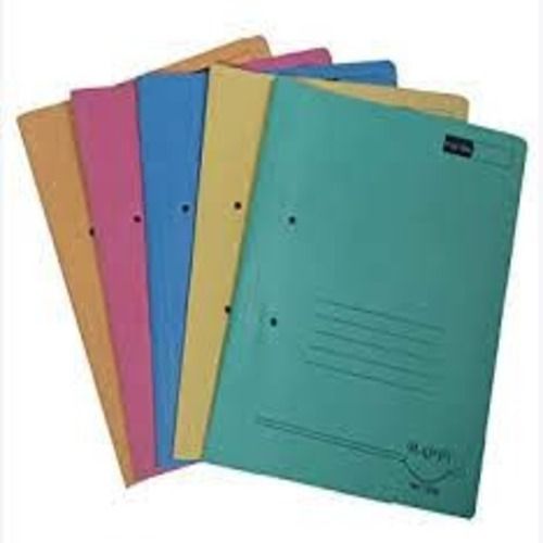 Durable Colourful 14 X 10 Inch Sized Hard Cardboard File Holder For School And Office Use 