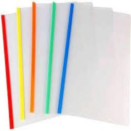 14 X 10 Inch Size Rectangular Shape With Stick Plastic File 