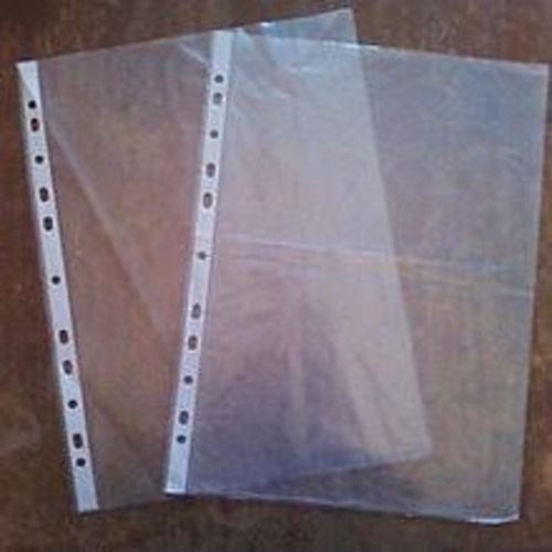 14 X 10 Inch Sized Transparent Rectangular Shape Plastic File 