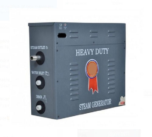 Grey Stainless Steel Automatic Three Phase Steam Bath Generator For Commercial Use, 440 V