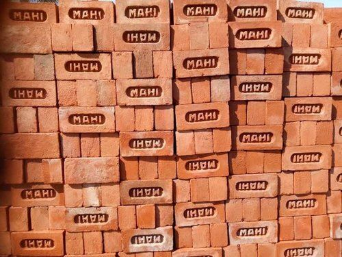 5 Inch High Performance Rectangular Red Clay Bricks Compressive Strength: 0-2.77 Newtons Per Millimetre Squared (N/Mm2)