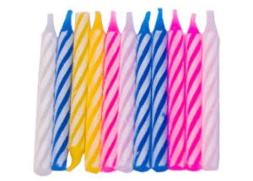 Beautiful Lightweight Multi Color Birthday Candle