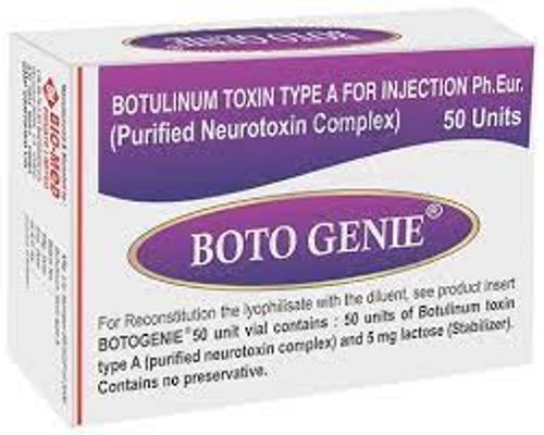 Boto Genie - 100 IU Clostridium Botulinum Type A Neurotoxin Injection | Reduces Facial Wrinkles, Treats Muscle Stiffness and Excessive Sweating