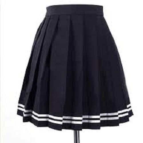 Comfortable Breathable Washable Ribbon Classic Collar Cotton School Skirt Age Group: 8 -20 Years