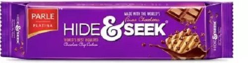 100 Percent Delicious Taste Parle Hide And Seek Chocolate Chip Cookies Packaging: Box