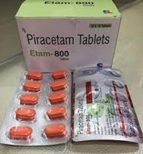 Etam 800 Piracetam Tablets 10x10 Tablets