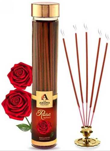 Incense Stick - 100% Natural Bamboo, Various Sizes, Rose Fragrance | Long Shelf Life, Anti-Odour, Properly Packed, Excellent Properties