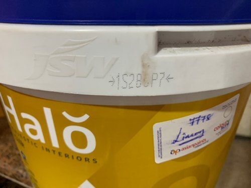 Blue Jsw Paint Halo Interior, Packaging Size: 20 Liters