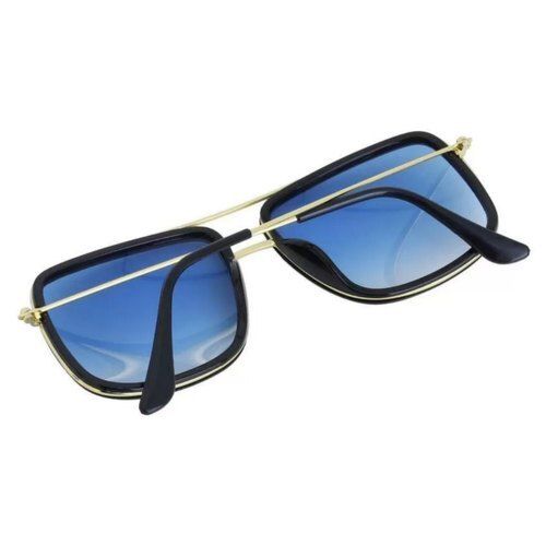 Light Weight Sun Protective And Durable Square Shape Blue Mens Sunglasses Noise Level: 70 Db