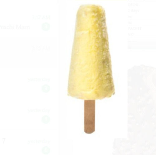 Light Yellow Round Sweet And Delicious Kulfi Ice Cream