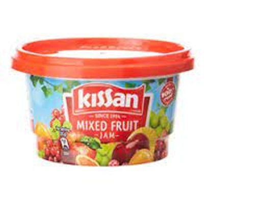 Mixed Fruit Jam 90 Gramme With Real Fruit Ingredients Kissan Jam Mix Fruit Tub