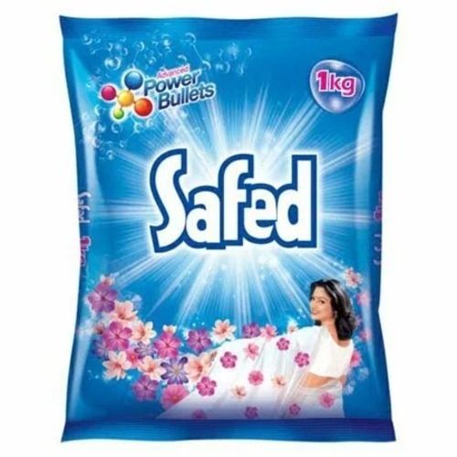 Eco Friendly And Flower Fresh Perfume White Safed Detergent Powder, 1 Kg Benzene %: 100%