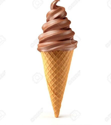 Pack Of 20 Gram Brown Sweet And Delicious Chocolate Ice Cream Cone 