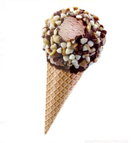 Pack Of 20 Gram Brown Sweet And Delicious Chocolate Ice Cream Cone