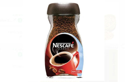 Common 100 Percent Natural Quality And Fresh Nescafe Brown Coffee Powder, 100 Gram