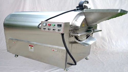 Powder Coated Peanut Roasting Machine, 1HP, Single Phase