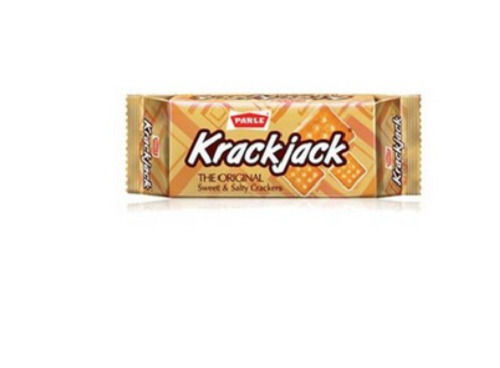 Rectangular Crispy And Crunchy Delicious Sweet Krackjack Biscuits 