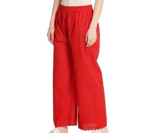 Rayon and Cotton Casual Wear Kids Plain Top with Palazzo Pant Set Age 2   12 years