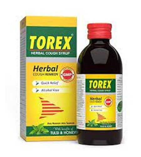 Use To Treat Cough Herbal Helpful Torex Cough Syrup, 100 Ml  Cool And Dry Place